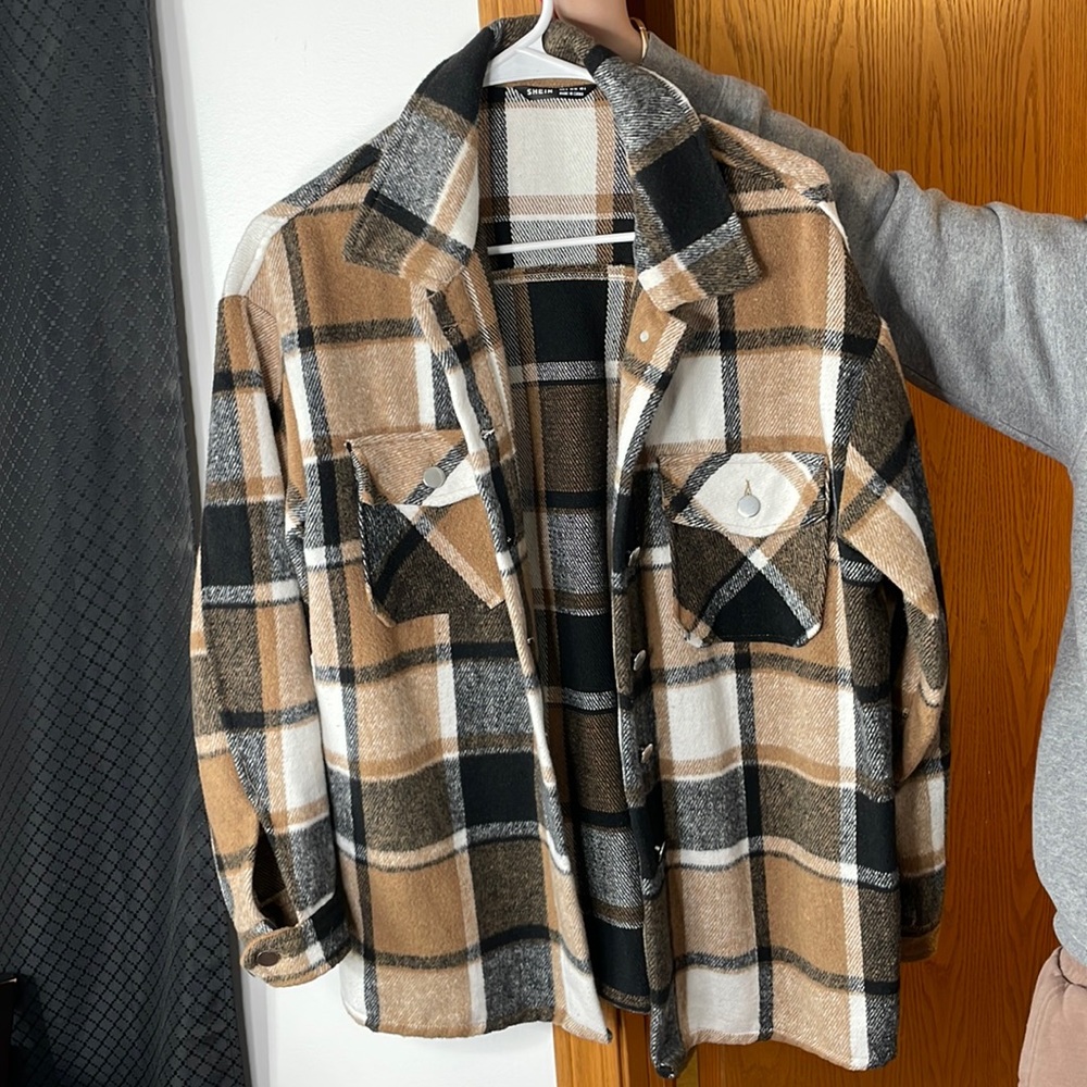 Plaid/Flannel Shacket jacket